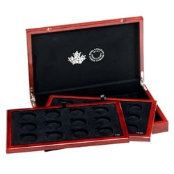 PRESENTATION CASE FOR 34 MM AND 38 MM COINS