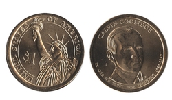PRESIDENTIAL DOLLARS -  CALVIN COOLIDGE (1923-1929) 