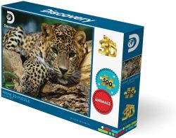 PRIME 3D -  DISCOVERY - LEOPARD (500 PIECES)