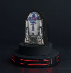 PRIME 3D -  STAR WARS - R2D2 IN A COLLECTIBLE SHAPED TIN (300 PIECES) -  STAR WARS