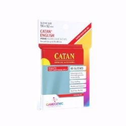 PRIME BOARD GAMES SLEEVES -  CATAN ENGLISH (56MM X 82MM) (60) -  GAMEGENIC