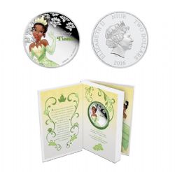 PRINCESS AND THE FROG, THE -  DISNEY PRINCESS (2016): TIANA -  2016 NEW ZEALAND COINS 02