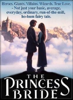 PRINCESS BRIDE, THE -  ''MOVIE POSTER