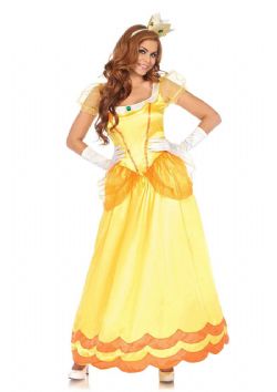 PRINCESS -  SUNFLOWER PRINCESS COSTUME (ADULT)