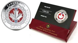 PROOF DOLLARS -  MEDAL OF BRAVERY -  2006 CANADIAN COINS