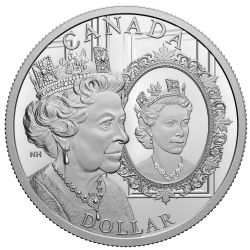 PROOF DOLLARS -  THE PLATINUM JUBILEE OF HER MAJESTY QUEEN ELIZABETH II -  2022 CANADIAN COINS