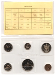 PROOF-LIKE SETS -  1985 UNCIRCULATED PROOF-LIKE SET - EXPERIMENTAL -  1985 CANADIAN COINS 33