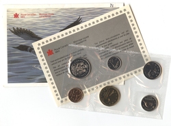 PROOF-LIKE SETS -  1988 UNCIRCULATED PROOF-LIKE SET - ROYAL CANADIAN MINT VARIETY -  1988 CANADIAN COINS 36