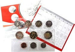 PROOF-LIKE SETS -  2008 UNCIRCULATED PROOF-LIKE SET - VANCOUVER 2010 -  2008 CANADIAN COINS 65
