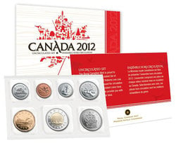 PROOF-LIKE SETS -  2012 UNCIRCULATED PROOF-LIKE SET -  2012 CANADIAN COINS 73