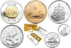 PROOF-LIKE SETS -  2014 UNCIRCULATED PROOF-LIKE SET -  2014 CANADIAN COINS 77