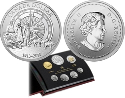 PROOF SETS -  100TH ANNIVERSARY OF THE CANADIAN ARCTIC EXPEDITION (SPECIMEN QUALITY) -  2013 CANADIAN COINS 43