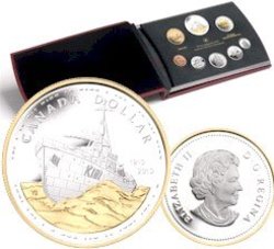 PROOF SETS -  100TH ANNIVERSARY OF THE CANADIAN NAVY -  2010 CANADIAN COINS 40