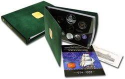 PROOF SETS -  225TH ANNIVERSARY OF THE DISCOVERY OF THE QUEEN CHARLOTTE ISLANDS -  1999 CANADIAN COINS 29