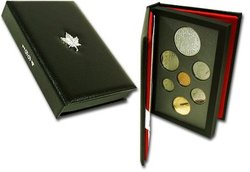 PROOF SETS -  25TH ANNIVERSARY OF THE LAST RCMP NORTHERN DOG TEAM PATROL -  1994 CANADIAN COINS 24
