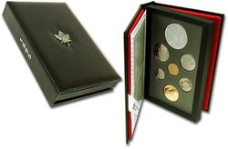 PROOF SETS -  375TH ANNIVERSARY OF THE HUDSON'S BAY COMPANY -  1995 CANADIAN COINS 25