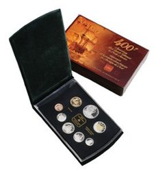 PROOF SETS -  400TH ANNIVERSARY OF THE FIRST FRENCH SETTLEMENT IN NORTH AMERICA -  2004 CANADIAN COINS 34
