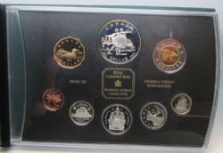PROOF SETS -  50TH ANNIVERSARY OF THE NATIONAL BALLET OF CANADA - CNA EDITION -  2001 CANADIAN COINS 31