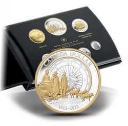 PROOF SETS (DELUXE EDITION) -  100TH ANNIVERSARY OF THE CANADIAN ARCTIC EXPEDITION -  2013 CANADIAN COINS 02