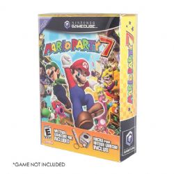 PROTECTOR BOX -  CLEAR PLASTIC PROTECTORS FOR GAMECUBE MARIO PARTY / ZELDA FOUR SWORDS GAME BOX