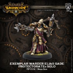 PROTECTORATE OF MENOTH -  EXEMPLAR WARDER ELIAS GADE - SOLO -  WARMACHINE