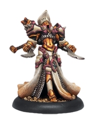 PROTECTORATE OF MENOTH -  FEORA, PRIESTESS OF THE FLAME - WARCASTER -  WARMACHINE