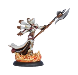 PROTECTORATE OF MENOTH -  FEORA, PROTECTOR OF THE FLAME - EPIC WARCASTER -  WARMACHINE
