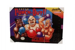 PUNCH-OUT! -  SUPER NINTENDO - SUPER PUNCH-OUT WOODEN PICTURE (11