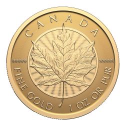 PUREST GOLD PREMIUM BULLION -  OUR PUREST MAPLE LEAF - 1 OZ. GOLD -  2025 CANADIAN COINS 01