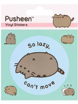 PUSHEEN -  SO LAZY CAN'T MOVE - STICKER