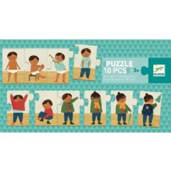 PUZZLE DUO -  I'M DRESSING UP (10 PIECES) - 3+