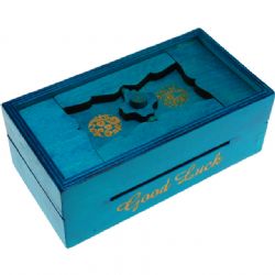 PUZZLE MASTER -  GOOD LUCK PUZZLE BOX - BANK