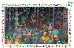 PUZZLE OBSERVATION -  ENCHANTED FOREST (100 PIECES) - 5+