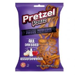 PZAZZ -  SEASONED PRETZEL PIECES - ALL DRESS (56 G)