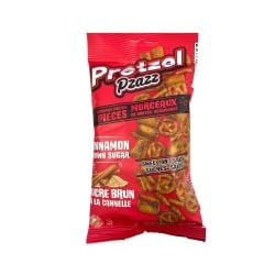 PZAZZ -  SEASONED PRETZEL PIECES - CINNAMON BROWN SUGAR (56 G)