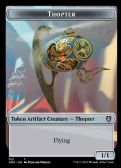 Phyrexia: All Will Be One Commander Tokens -  Thopter