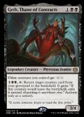 Phyrexia: All Will Be One Promos -  Geth, Thane of Contracts
