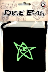 Q-WORKSHOP -  CALL OF CTHULHU, DICE POUCH, (BLACK) -  CALL OF CTHULHU