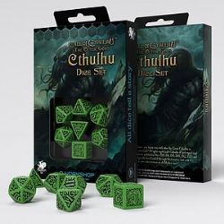 Q-WORKSHOP -  CALL OF CTHULHU, RPG DICE SET, THE OUTER GODS: CTHULHU (ENGLISH) -  CALL OF CTHULHU