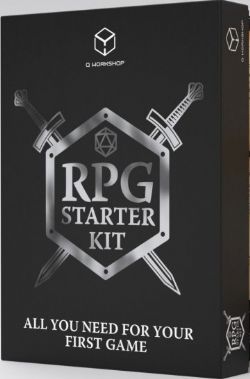 Q-WORKSHOP -  RPG DICE SET, RPG STARTER KIT