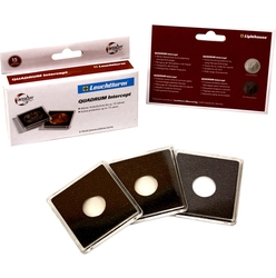 QUADRUM INTERCEPT -  SQUARE CAPSULES WITH PROTECTION FOR 17 MM COINS (PACK OF 6)