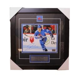 QUEBEC NORDIQUES -  MATS SUNDIN AUTOGRAPHED FRAME PHOTO (8