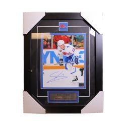 QUEBEC NORDIQUES -  MATS SUNDIN AUTOGRAPHED FRAME PHOTO (8