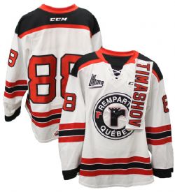 QUEBEC REMPARTS -  2014-15 DMYTRO TIMASHOV#88 RED GAME-USED JERSEY SIZE 54