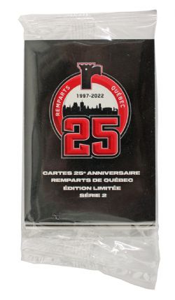 QUEBEC REMPARTS -  25TH ANNIVERSARY CARDS - LIMITED EDITION SÉRIE 2