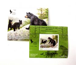 QUEBEC WILDLIFE HABITAT CONSERVATION -  2017 BLACK BEAR (SIGNED) 30