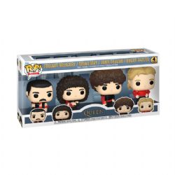 QUEEN -  POP! 4-PACK VINYL FIGURES - RADIO GAGA (4 INCH)