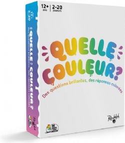 QUELLE COULEUR? -  NOUVEAU FORMAT (FRENCH)