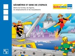 QUICKCHECK -  GÉOMÉTRIE ET SENS DE L'ESPACE (FRENCH) -  3E ANNÉE