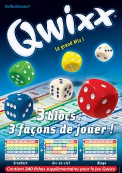 QWIXX -  FICHE SUPPLÉMENTAIRE - LE GRAND MIX (FRENCH)